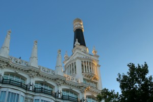 Hotel desde la Plaza del Angel en Madrid